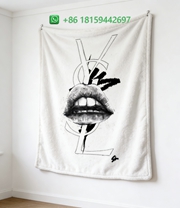 Yves Saint Laurent Throw Blankets